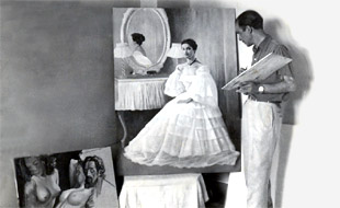 Tony Pileggi all'opera nel suo studio